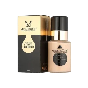 Miss Rose Foundation Beige 3 – Smooth & Natural Full Coverage Makeup
