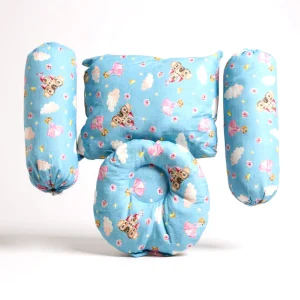 4 Pcs Baby Head Shaping Pillow Set