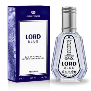 Al Rehab Lord Blue Eau De Parfum 50ml – Fresh Aquatic Long Lasting Men’s Fragrance