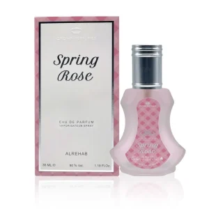 Spring Rose Perfume by Al-Rehab – Floral Eau De Parfum Spray for Women