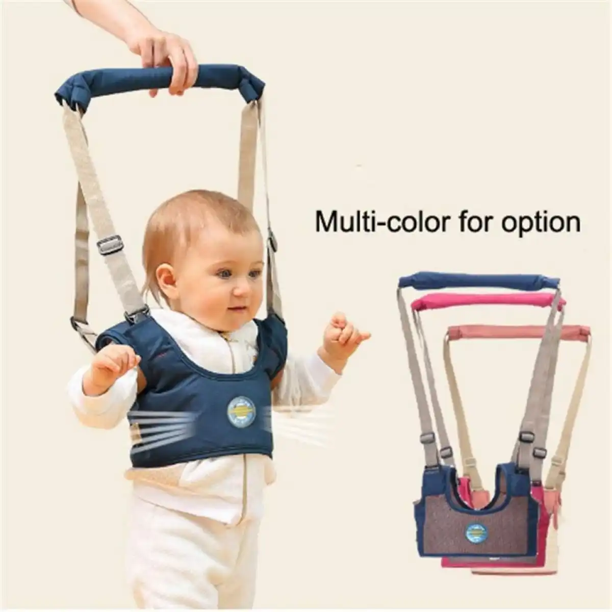Baby Moon Walk Belt – Adjustable Baby Walker & Toddler Walking Assistant